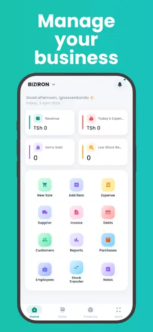 Fama POS-Sales & inventory screenshot 1