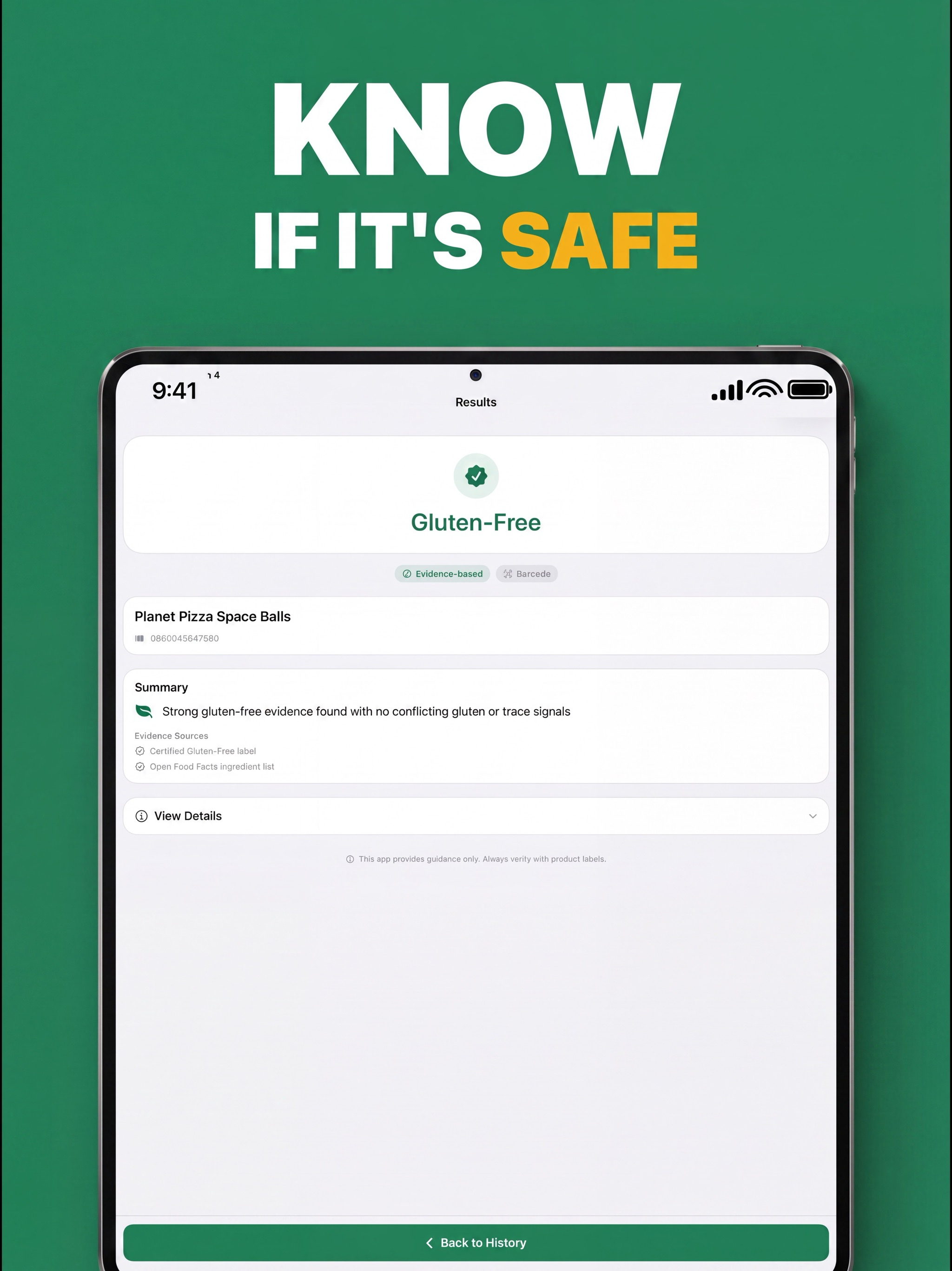 GF Scanner - Gluten Free