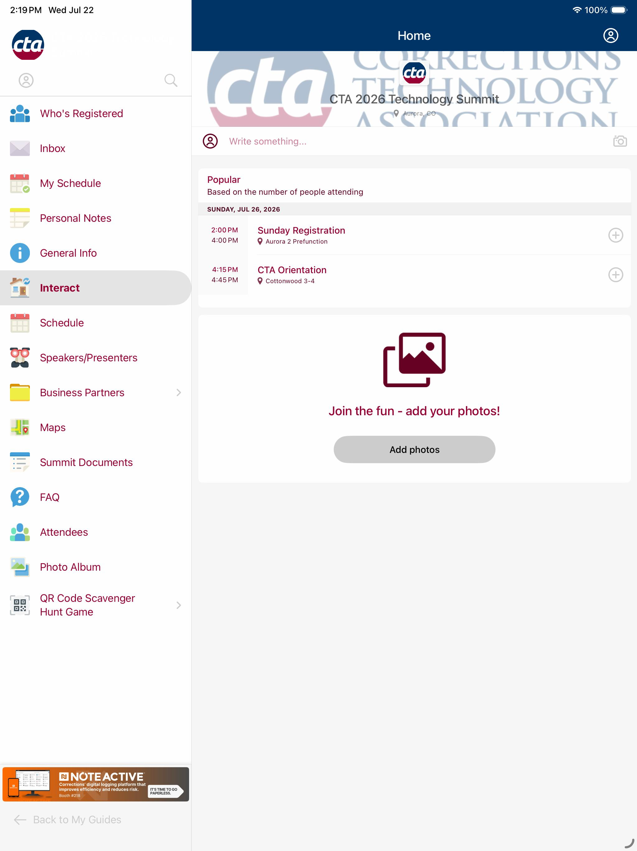 CTA Guidebook screenshot 5