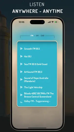 Captura de pantalla de Radio App - Live FM, AM & DAB+ en iPhone 2