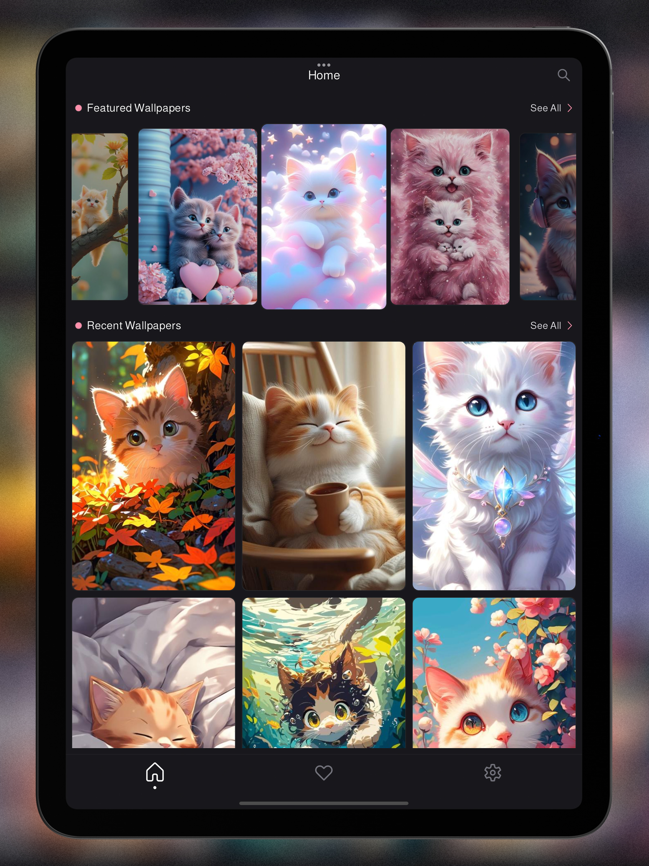 Cute Cat Wallpapers HD screenshot 8