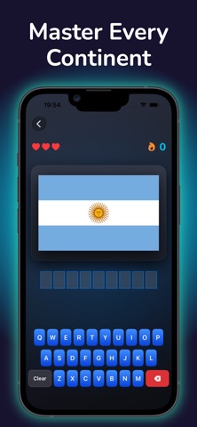 World Geography: Flags Quiz Screenshot 3 of 5