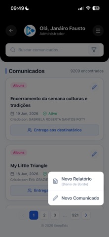 KeepEdu Enterprise iPhone screenshot