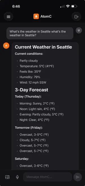 AtomC screenshot 2