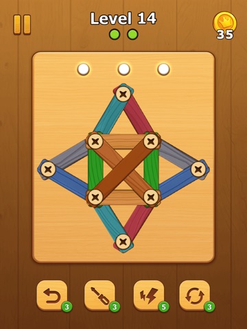 Screw Nuts - Wood Bolts Master iPad screenshot