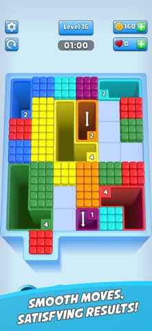 Pixel Blocks Out iPhone screenshot