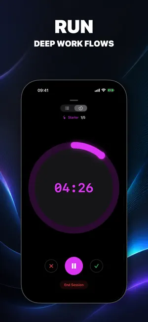 Flow: Pomodoro Timer & Focus screenshot 2