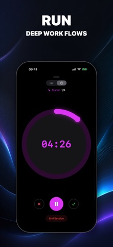 Flow: Pomodoro Timer & Focus Screenshot 2 of 5