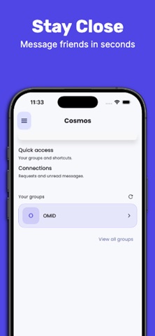 Cosmos Connect screenshot