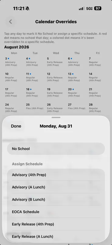 Teacher Time Keeper screenshot 6 of 9