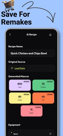 Swap: AI Meal Tracker! Screenshot 7 of 8