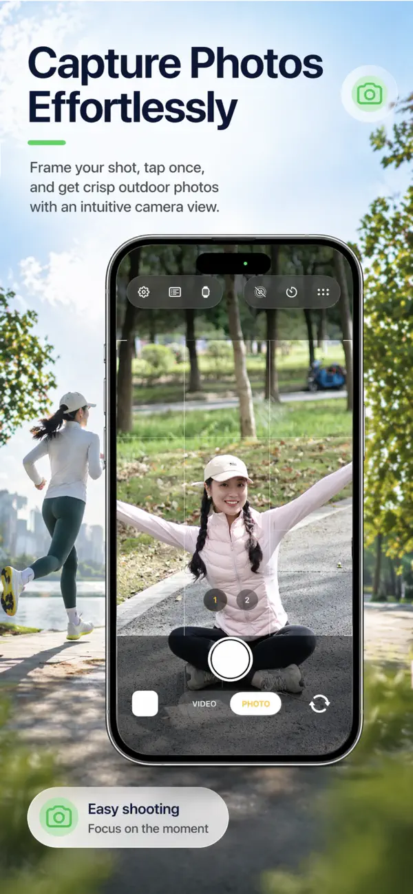 GameraSnap: Garmin Remote Cam Screenshot 1