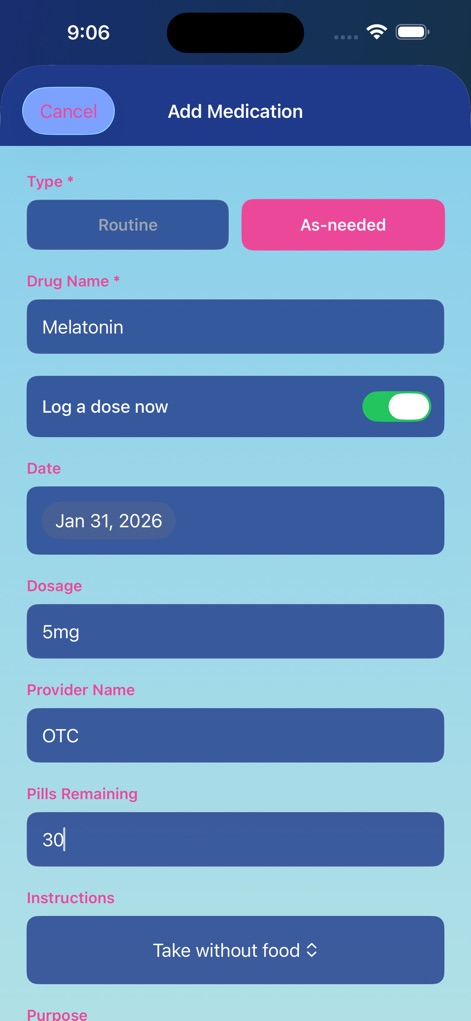 Reminder Rx App - Medical App | MWM