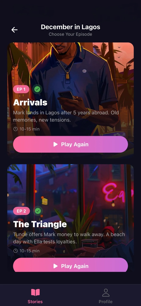 iPhone screenshot