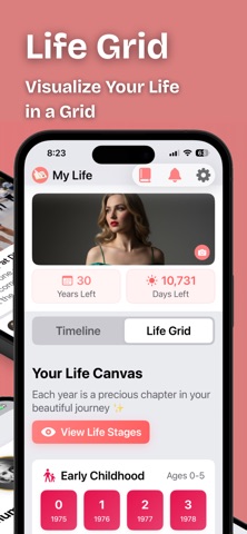 MyLife: Timeline Journal iPhone screenshot