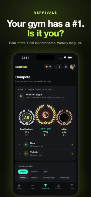 RepRivals: Gym Battles screenshot 1