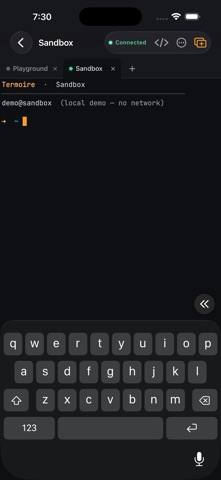 Termoire iPhone screenshot