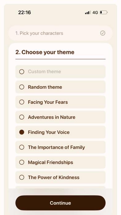 Haistoire - AI stories & tales Screenshot