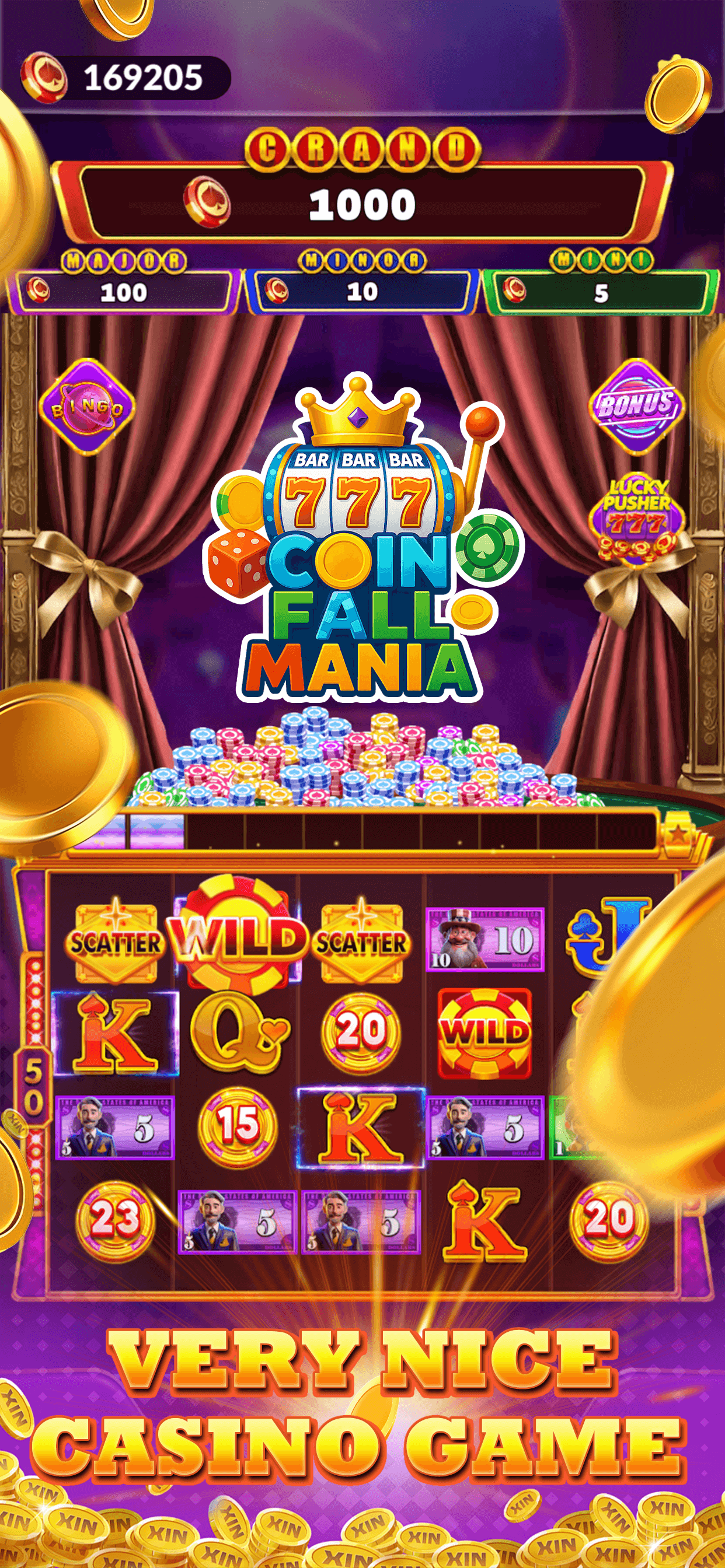 Coin Fall Mania