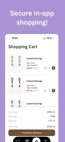 Daphnie & Co - Custom Jewelry iPhone screenshot