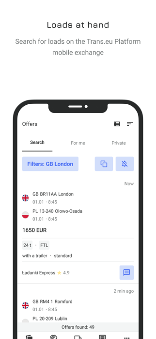 Trans.eu Screenshot 1 of 3