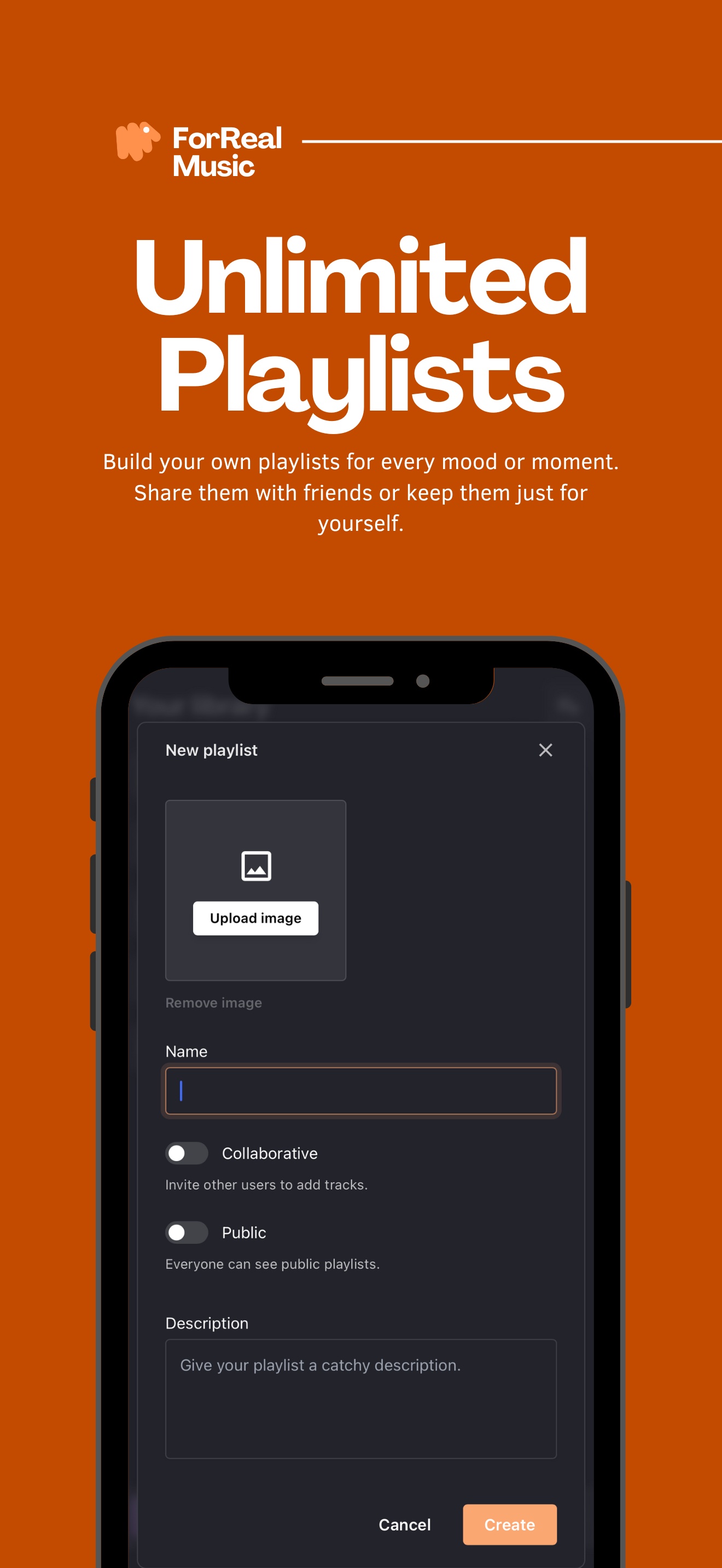 For Real Music screenshot 3