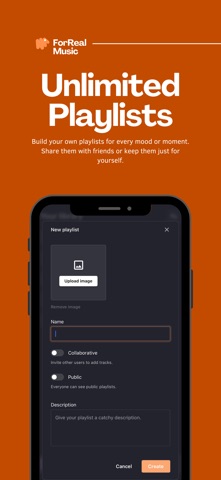For Real Music screenshot