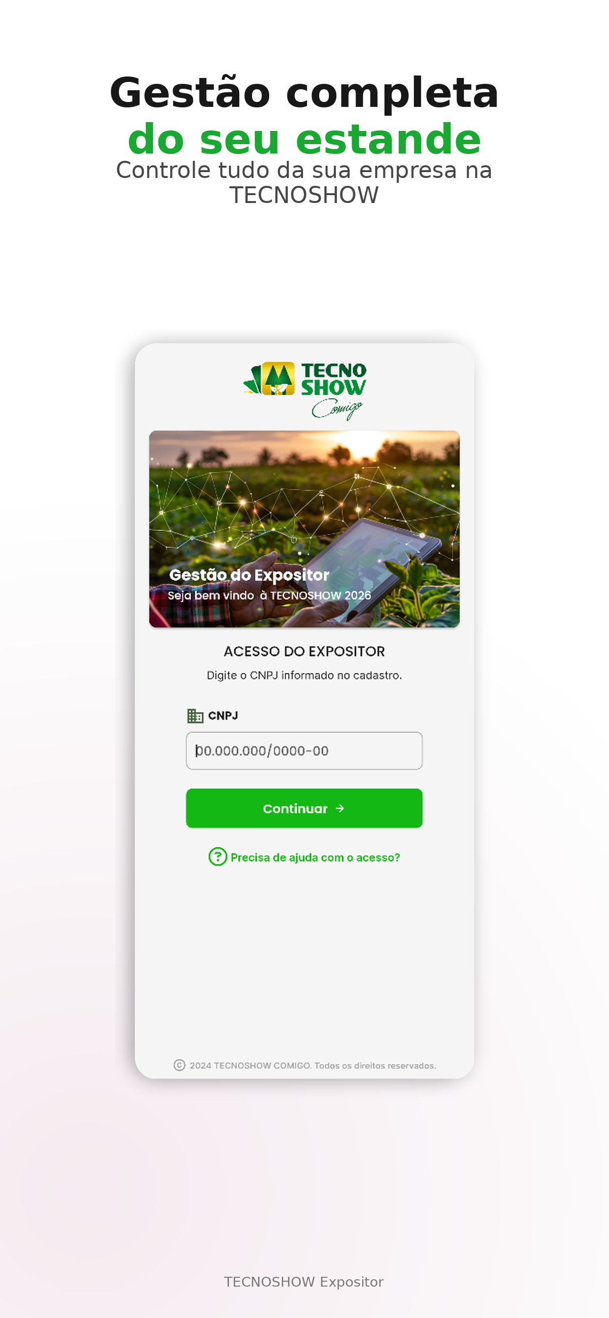 TECNOSHOW Expositor