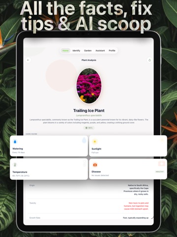 Plant Identifier: Care Plant iPad screenshot