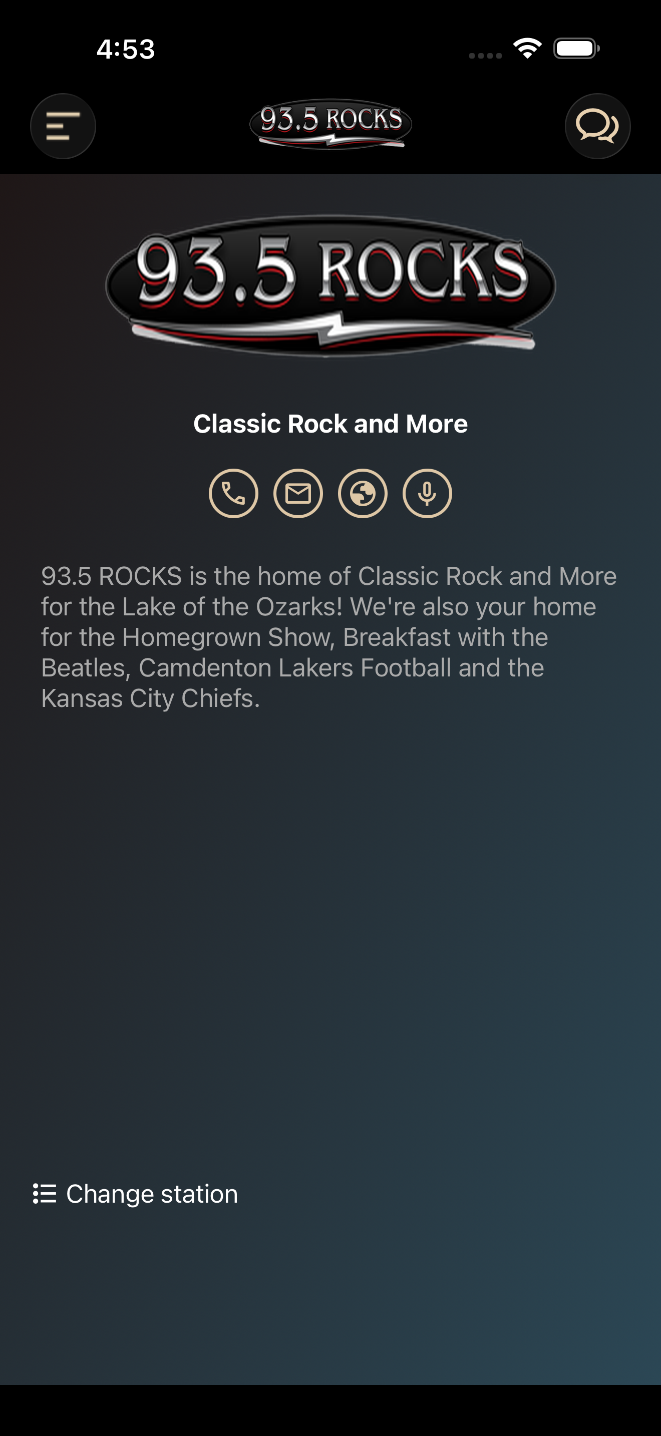 93.5 ROCKS screenshot 6