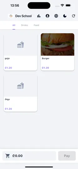 Скриншот Schoolify POS на iPhone 1
