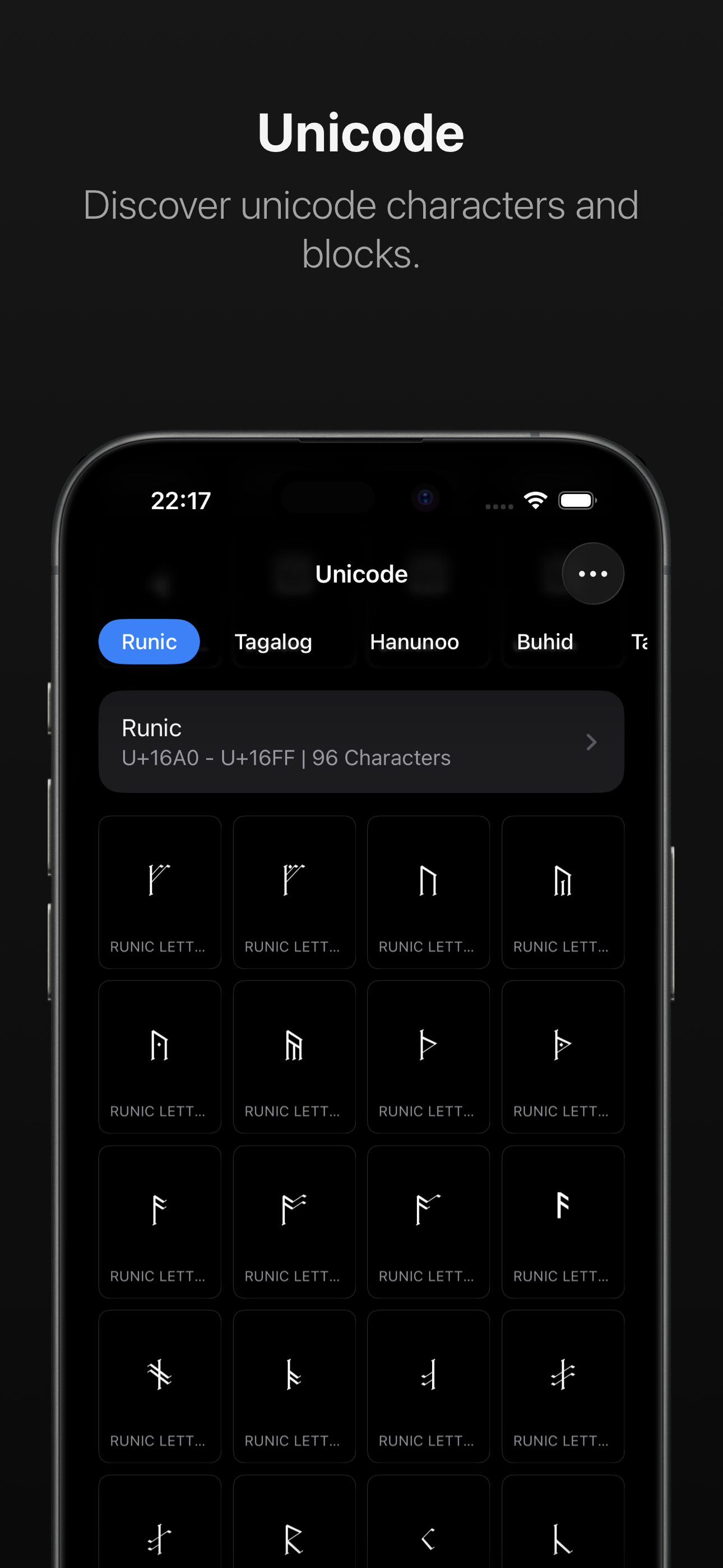 CharMap — Unicode Characters