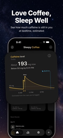 Sleepy Coffee: Coffee & Sleep Screenshot 1 of 6