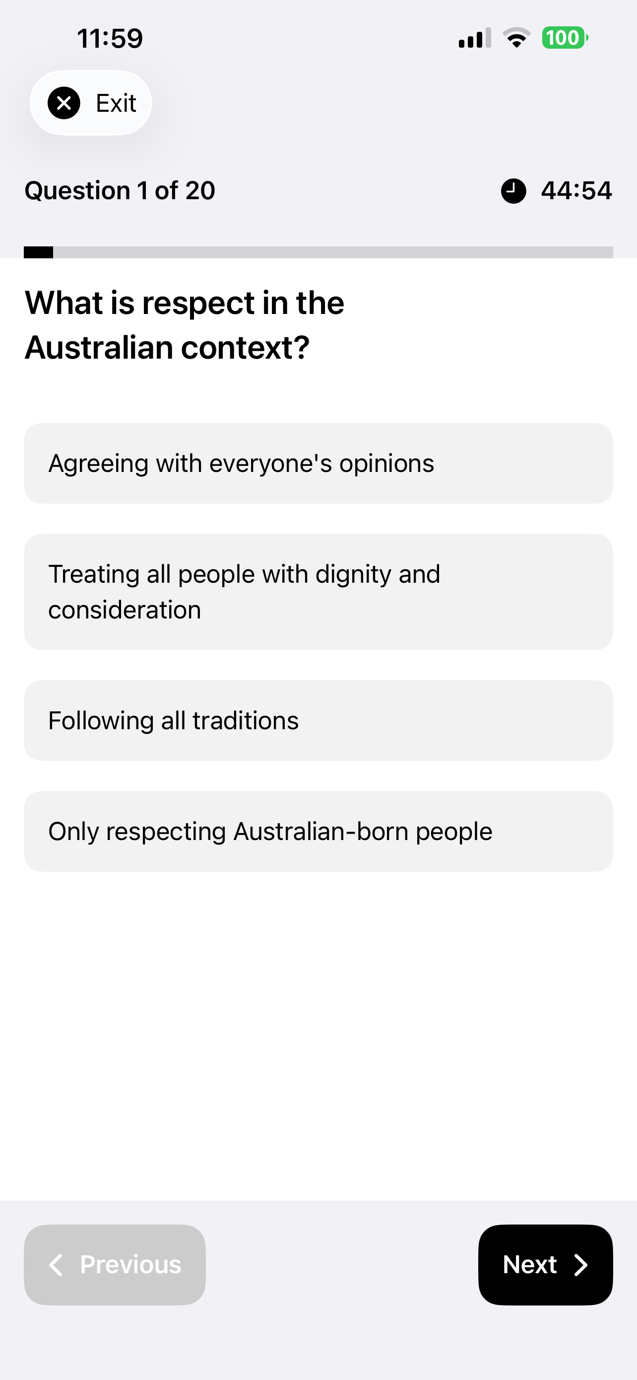 Australian Citizenship 2020 screenshot 3