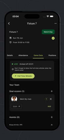 PitchIn: Football Team Hub screenshot