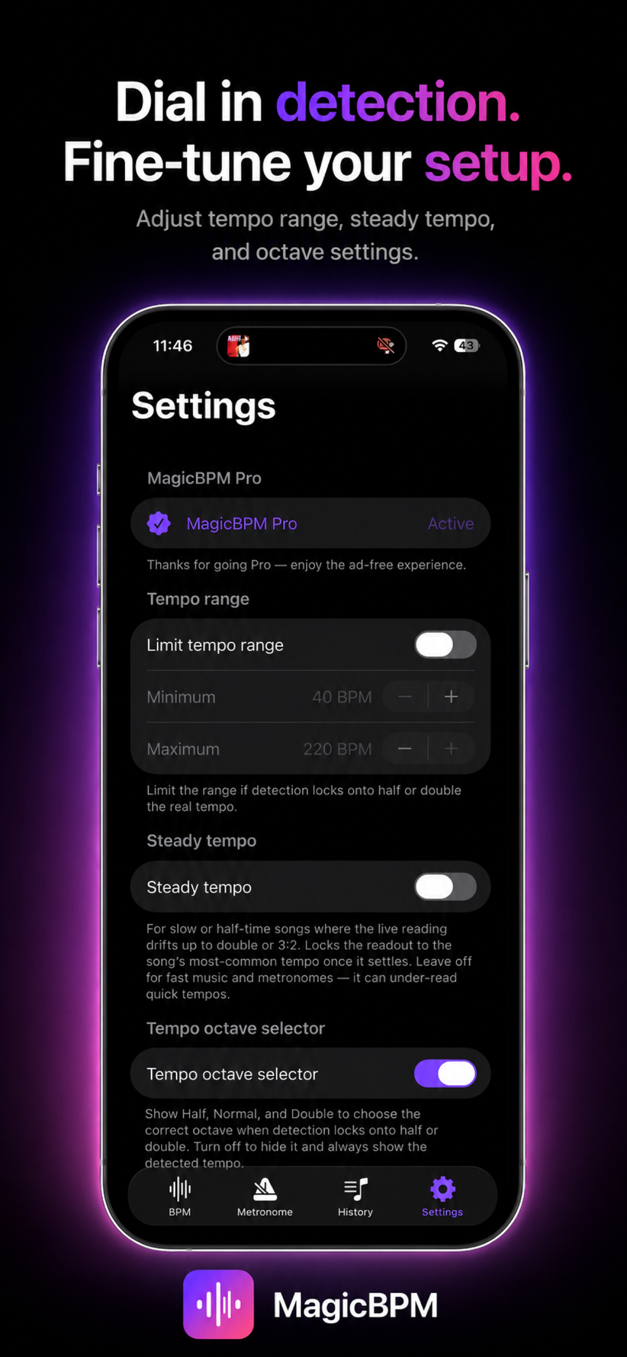 MagicBPM: Tempo & Metronome screenshot 6