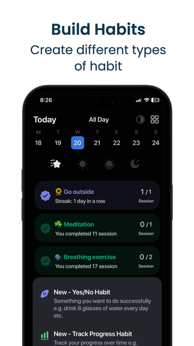 Habit Tracker: Rovelist Screenshot