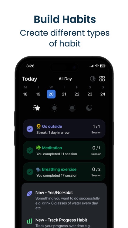 Habit Tracker: Rovelist