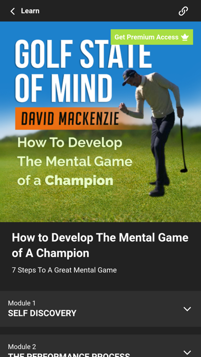 Golf State of Mind iPhone screenshot