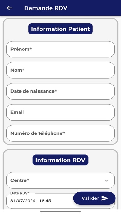 Patient Mobile IBN SINA Screenshot