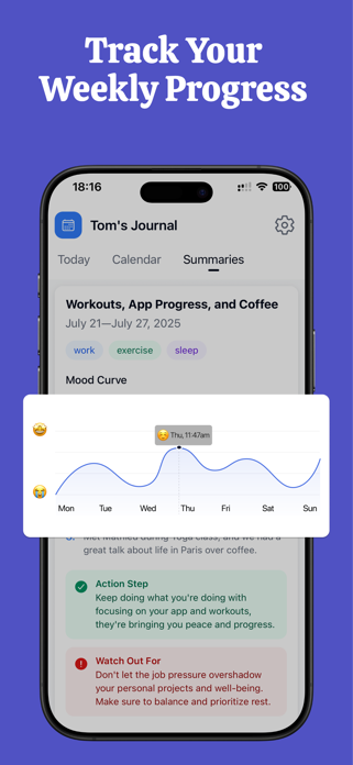 Reflect Journal: Voice Diary Screenshot 4 of 5