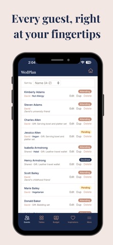 WedPlan: Wedding Planner Screenshot 4 of 10