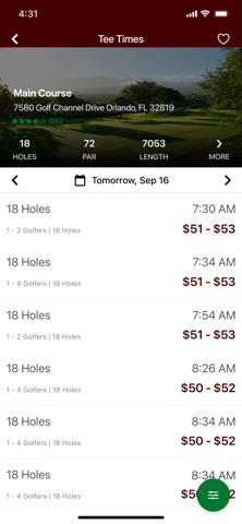 App screenshot