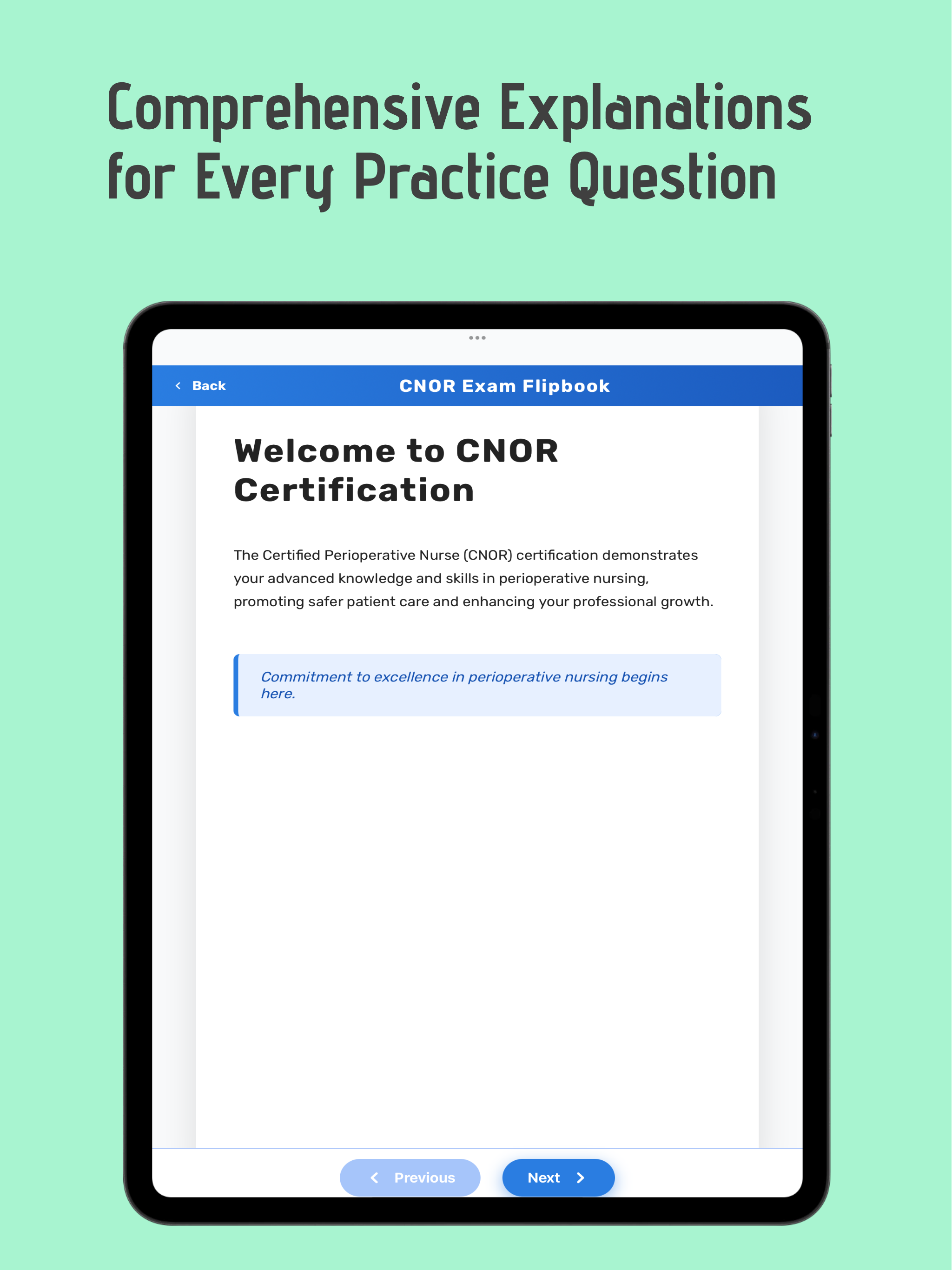 CNOR Specialty Exam Mastery screenshot 9