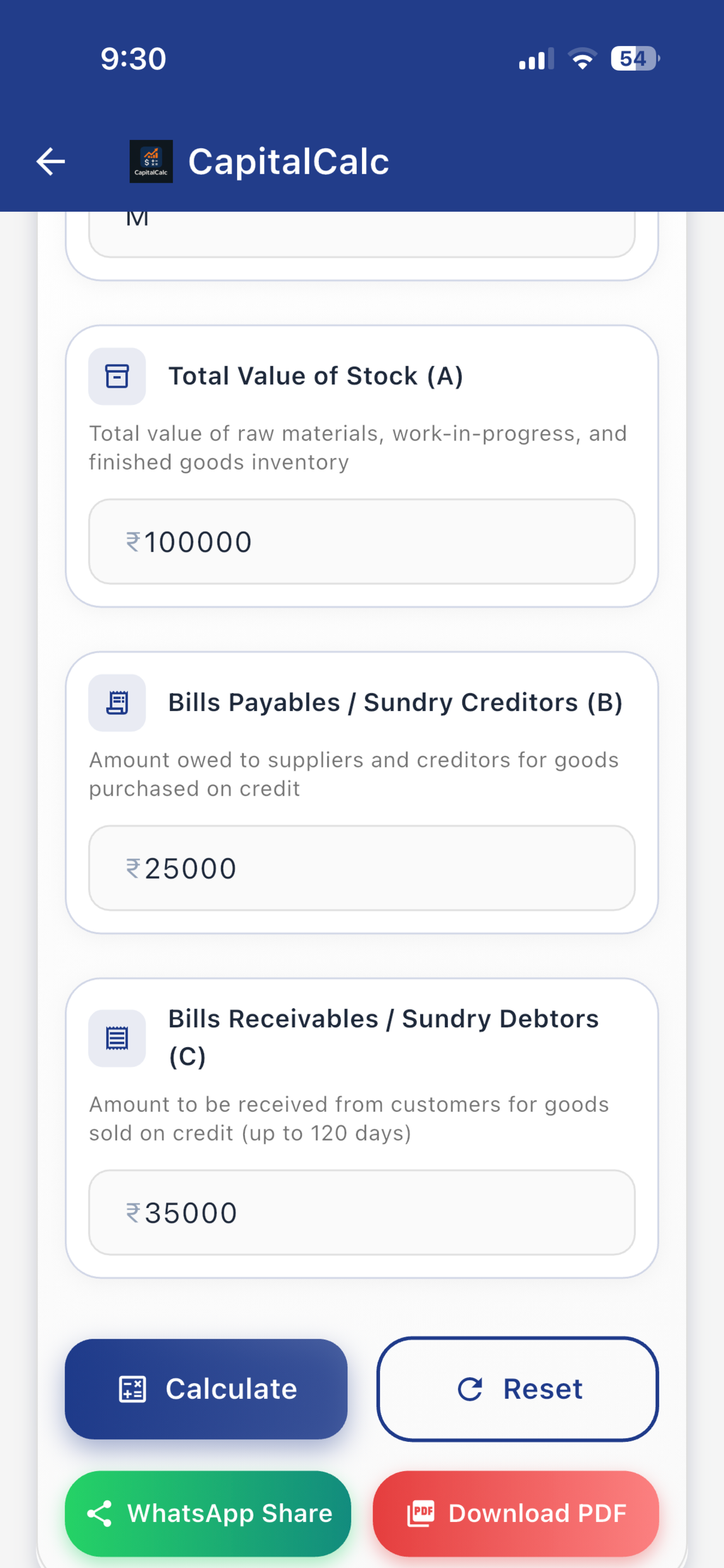 CapitalCalc-Banking Calculator