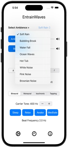 EntrainWaves Screenshot 2 of 2