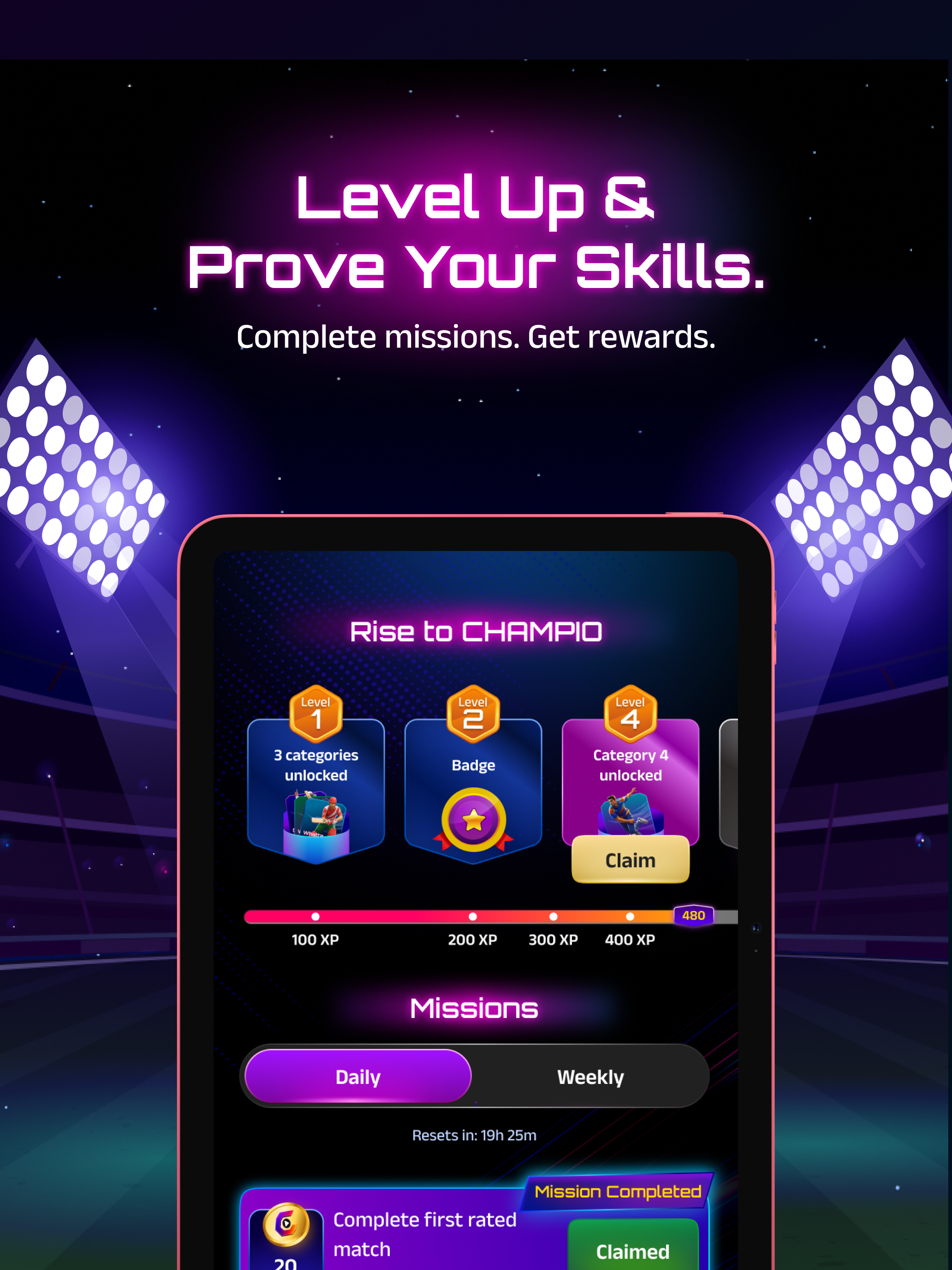 CHAMPIO - WATCH, PLAY AND WIN