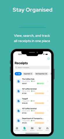 Receipt Reader AI screenshot