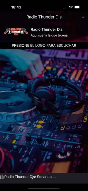 Radio Thunder Djs (Oficial) screenshot 1