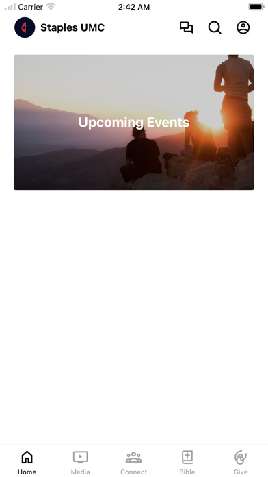 Staples UMC app screenshot